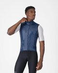 CASTELLI Cyklistická vesta - ARIA 2 - modrá