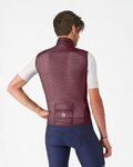 CASTELLI Cyklistická vesta - ARIA 2 - bordová