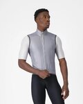 CASTELLI Cyklistická vesta - ARIA 2 - strieborná