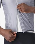 CASTELLI Cyklistická vesta - ARIA 2 - strieborná