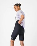 CASTELLI Cyklistické nohavice krátke s trakmi - ESPRESSO 2 W DT - čierna