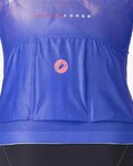 CASTELLI Cyklistický dres s krátkym rukávom - CLIMBER'S A/C W - modrá