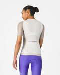 CASTELLI Cyklistický dres s krátkym rukávom - CORRETTO W - béžová/ivory