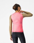 CASTELLI Cyklistický dres s dlhým rukávom letný - CORRETTO W LONG - ružová