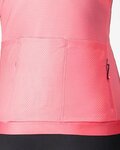 CASTELLI Cyklistický dres s dlhým rukávom letný - CORRETTO W LONG - ružová