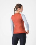 CASTELLI Cyklistický dres s dlhým rukávom letný - CORRETTO W LONG - modrá/červená