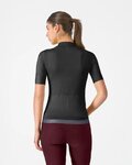 CASTELLI Cyklistický dres s krátkym rukávom - ESPRESSO 2 W - čierna