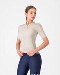 CASTELLI Cyklistický dres s krátkym rukávom - ESPRESSO 2 W - ivory