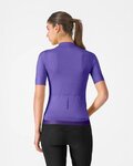 CASTELLI Cyklistický dres s krátkym rukávom - ESPRESSO 2 W - fialová