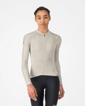 CASTELLI Cyklistický dres s dlhým rukávom letný - ESPRESSO 2 W - ivory