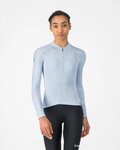 CASTELLI Cyklistický dres s dlhým rukávom letný - ESPRESSO 2 W - modrá