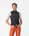 CASTELLI Cyklistická vesta - ESPRESSO 2 W - čierna