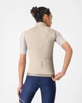 CASTELLI Cyklistická vesta - ESPRESSO 2 W - béžová