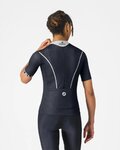 CASTELLI Cyklistický dres s krátkym rukávom - ANIMA FLOW - čierna