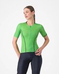 CASTELLI Cyklistický dres s krátkym rukávom - ANIMA FLOW - zelená/čierna