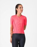 CASTELLI Cyklistický dres s krátkym rukávom - ANIMA FLOW - ružová