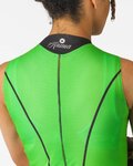 CASTELLI Cyklistický dres bez rukávov - ANIMA FLOW - zelená/čierna