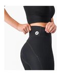 CASTELLI Cyklistické nohavice krátke bez trakov - COMFORT TRAVEL - čierna