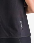 CASTELLI Cyklistické tričko bez rukávov - COMFORT TRAVEL - čierna