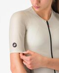 CASTELLI Cyklistická kombinéza - MOVEMENT - strieborná/čierna