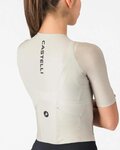 CASTELLI Cyklistická kombinéza - MOVEMENT - strieborná/čierna