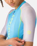 CASTELLI Cyklistický dres s krátkym rukávom - UNLIMITED 2 W - modrá