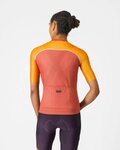 CASTELLI Cyklistický dres s krátkym rukávom - UNLIMITED 2 W - červená