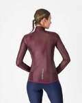 CASTELLI Cyklistická vetruodolná bunda - ARIA SHELL 2 W - bordová