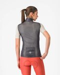 CASTELLI Cyklistická vesta - ARIA 2 W - šedá