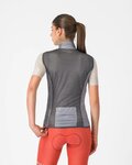 CASTELLI Cyklistická vesta - ARIA 2 W - strieborná