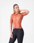 CASTELLI Cyklistický dres s krátkym rukávom - RACE 8S W - červená