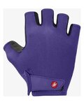CASTELLI Cyklistické rukavice krátkoprsté - COMPETIZIONE W - fialová