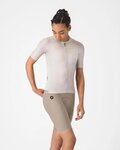 CASTELLI Cyklistické nohavice krátke bez trakov - ESPRESSO 2 W - béžová