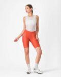 CASTELLI Cyklistické nohavice krátke bez trakov - ESPRESSO 2 W - červená