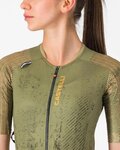 CASTELLI Cyklistický dres s krátkym rukávom - UNLIMITED PRO 2 W - zelená
