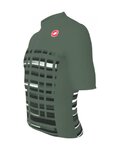 CASTELLI Cyklistický dres s krátkym rukávom - COMPETIZIONE GUEST DESIGNER M012 - zelená