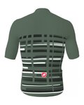 CASTELLI Cyklistický dres s krátkym rukávom - COMPETIZIONE GUEST DESIGNER M012 - zelená