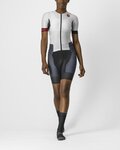 CASTELLI Cyklistická kombinéza - FREE SANREMO 2 W - biela/čierna