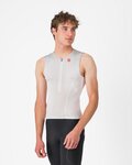CASTELLI Cyklistický dres bez rukávov - FREE SPEED 3 TOP - biela