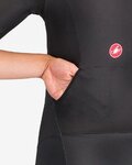 CASTELLI Cyklistická kombinéza - CORE TRI W SUIT SHORT SLEEVE - čierna