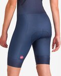 CASTELLI Cyklistická kombinéza - CORE TRI W SUIT SHORT SLEEVE - modrá/ružová