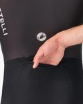 CASTELLI Cyklistická kombinéza - PR 3 SPEED - čierna