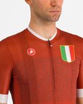 CASTELLI Cyklistický dres s krátkym rukávom - #GIRO GRANDE TORO 1949 - červená