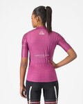 CASTELLI Cyklistický dres s krátkym rukávom - #GIRO107 COMPETIZIONE W - cyklamenová