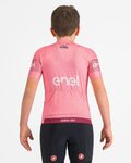 CASTELLI Cyklistický dres s krátkym rukávom - #GIRO107 KID - ružová