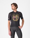 CASTELLI Cyklistický dres s krátkym rukávom - GIRO HIGHWAY TO ROME - čierna