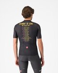 CASTELLI Cyklistický dres s krátkym rukávom - GIRO HIGHWAY TO ROME - čierna