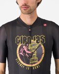 CASTELLI Cyklistický dres s krátkym rukávom - GIRO HIGHWAY TO ROME - čierna