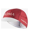 CASTELLI Cyklistická čiapka - GIRO109 TAPPA - biela/červená