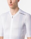 CASTELLI Cyklistický dres s krátkym rukávom - GIRO109 ESPRESSO 2 - biela